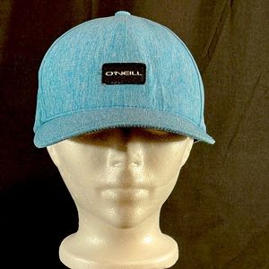 O’NEILL Flexfit fitted hat. Size L-XL. Mens. Light blue/denim.